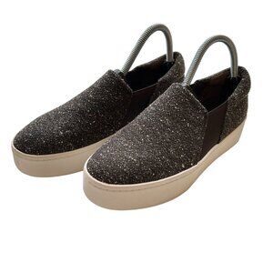 Vince Tweed Platform Slip-on Women's Sneakers Size 7 See Photos